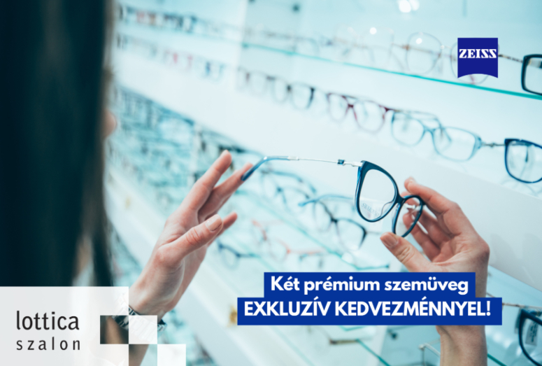 ZEISS ClearMind prémium progresszív szemüveglencse akció Lottica Szalon