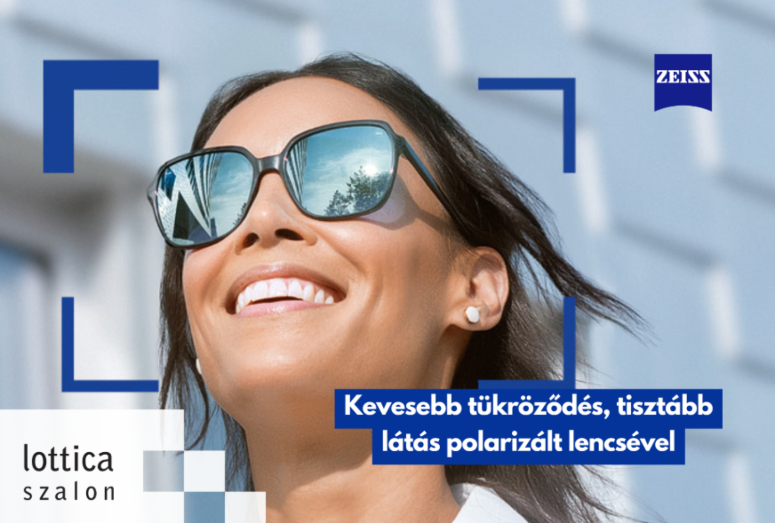 Polarizált napszemüveg lencse és mágneses clip-on előtét Lottica Szalon